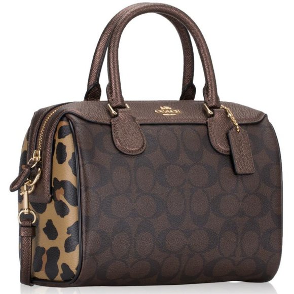 Coach Handbags - *SOLD*Coach Mini Bennett Signature Satchel